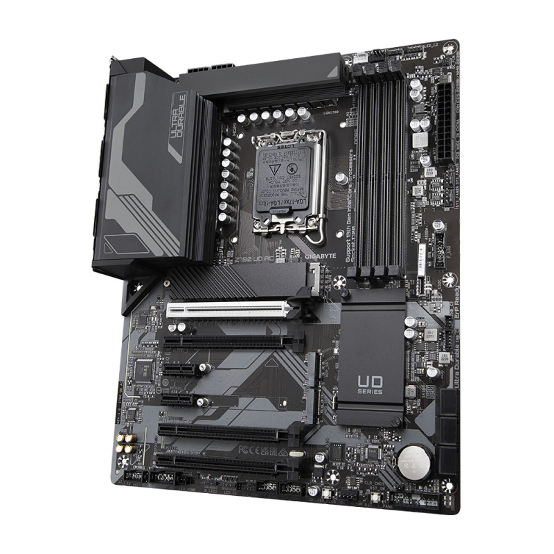 MB GIGABYTE Z790 UD AC INTEL S-1700 14/13/12A GEN/4X DDR5 7600/DP/HDMI/M.2/4X USB3.2/USB-C/ATX/GAMA ALTA image 4